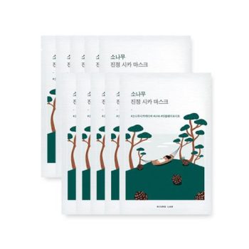 [Round Lab] (10EA) PINE CALMING CICA MASK SHEET_27ml