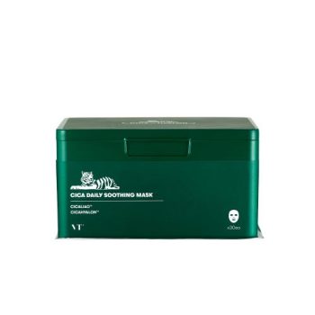 [VT Cosmetics] (30EA) VT CICA DAILY SOOTHING MASK