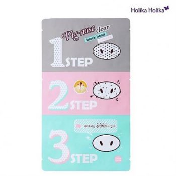[Holika Holika] Pig Nose clear black head 3 Step kit