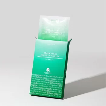 [AXIS-Y] (5EA) 61% Green Vital Energy Complex Mask
