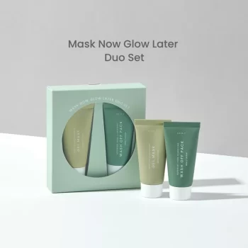 [AXIS-Y] Mask Now Glow Later ( Mugwort Pore Clarifying Wash Off Pack(30ml) + New Skin Resolution Gel Mask(30ml)
