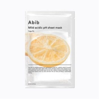 [Abib] Mild Acidic pH Sheet Mask_Yuja Fit