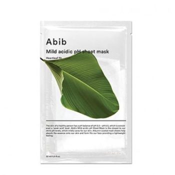 [Abib] Mild Acidic pH Sheet Mask_HEARTLEAF FIT
