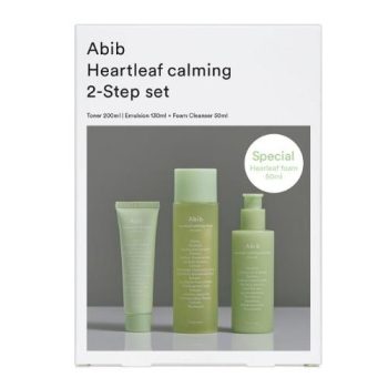 [Abib] Heartleaf Calming 2-step set(Toner 200ml+Emulsion 130ml+