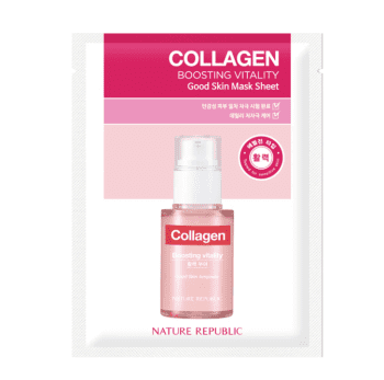 [Nature Republic] COLLAGEN BOOSTING VITALITY Good Skin Mask Sheet