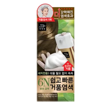 [MISE EN SCENE] Easy Speedy Foam Bubble Self Hair Dye 6N (Light Brown)