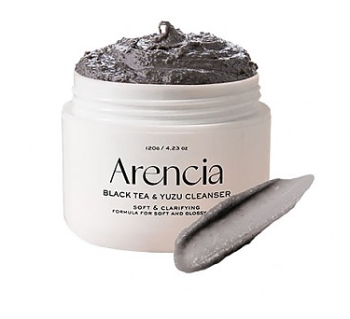 [ARENCIA] Black Tea & Yuzu Cleanser 120g