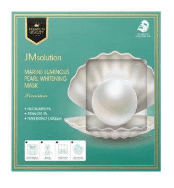 [JMsolution] Marine Luminous Pearl Whitening Mask (5pc)