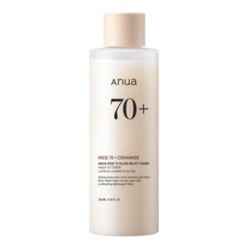ANUA   RICE 70 GLOW MILKY TONER 250ml