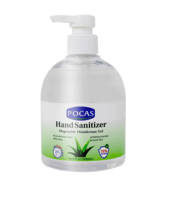 POCAS Hand Sanitizer Disposable Disinfection Gel 500ml