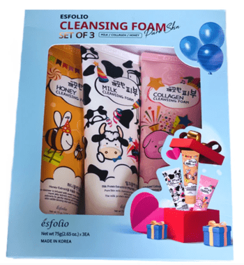 Esfolio Cleansing Foam Set of 3