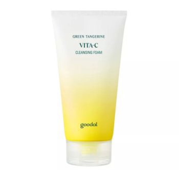 Goodal Green Tangerine Vitamin C Cleansing Foam for Sensitive Skin