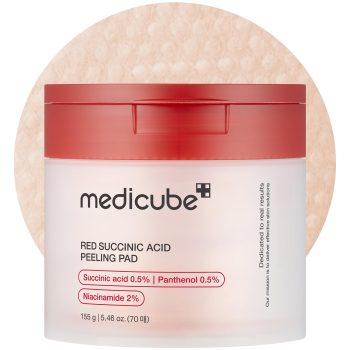 Medicube  Red Succinic Acid Panthenol Facial Peeling Pads