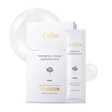 [d'Alba] Waterfull Vegan Sleeping Pack 4ml*12pcs