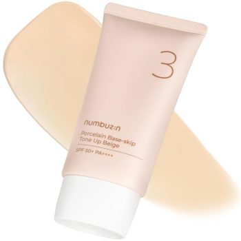 numbuzin No.3 Porcelain Base-skip Tone Up Beige | SPF50+ PA++++