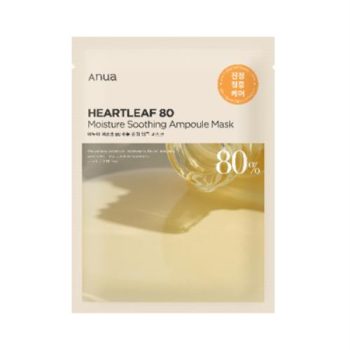 ANUA   [1EA] HEARTLEAF 80 MOISTURE SOOTHING AMPOULE MASK 27ml