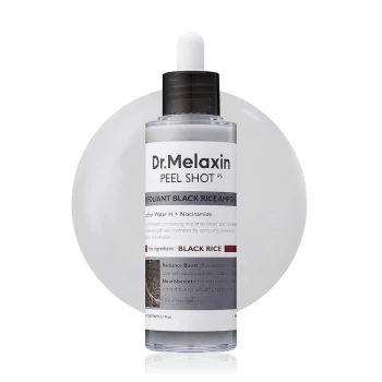 Dr.Melaxin, Peel Shot, Exfoliant Black Rice Ampoule, For All Skin Types, 2.7 fl oz (80 ml)