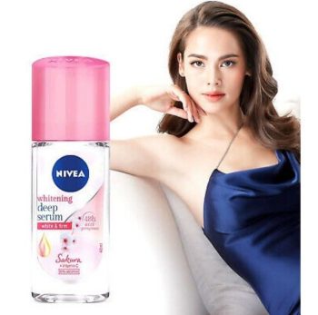 Nivea Brightening Sakura Deep Serum Roll On Deodorant Bright & Firm, Size 40ml