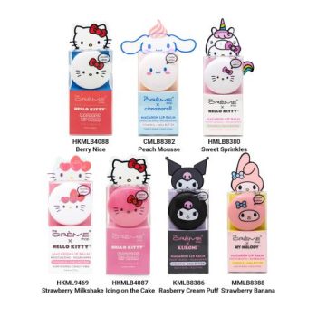 HELLO KITTY The Crème Shop My Melody Macaron Lip Balm - Strawberry Ice Cream