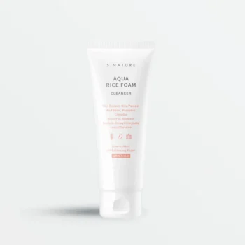 S.NATURE - Aqua Rice Foam Cleanser 80ml