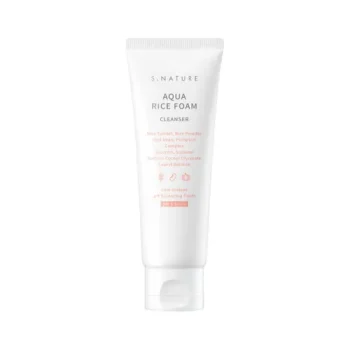 S.NATURE Aqua Rice Foam Cleanser