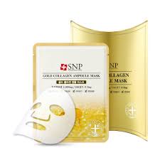 SNP SNP Gold Collagen Ampoule Mask 10sheets