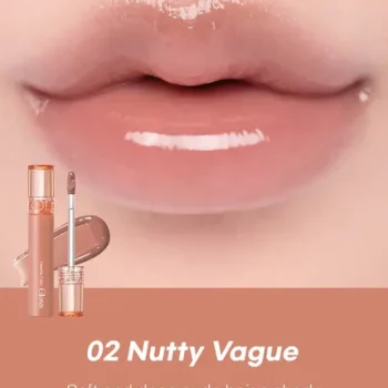 rom&nd GLASTING COLOR GLOSS 02 NUTTY VAGUE