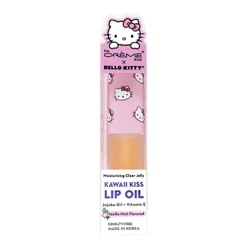 HELLO KITTY The Crème Shop Hello Kitty Kawaii Kiss Moisturizing Lip Oil - Vanilla Mint