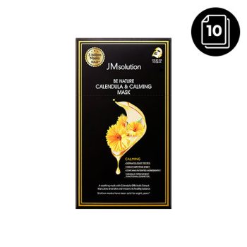 JM Solution Be Nature Calendula & Calming Mask 1  Box of 10 Sheets