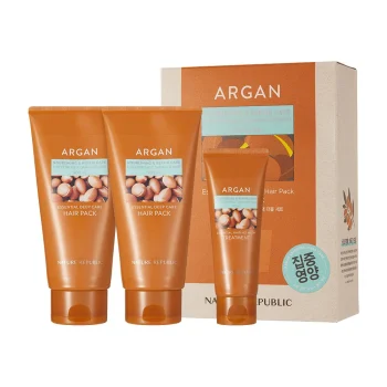 Nature Republic Argan Essential Deep Care Hair Pack Double Set