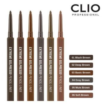 CLIO EXTREME GELPRESSO PENCIL LINER 002 DEEP BROWN
