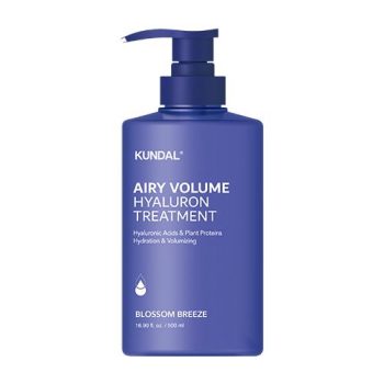 [KUNDAL] AIRY VOLUME HYALURON BLOSSOM BREEZE TREATMENT 500ML