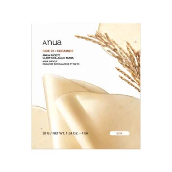 ANUA	[4EA] RICE 70 GLOW COLLAGEN MASK