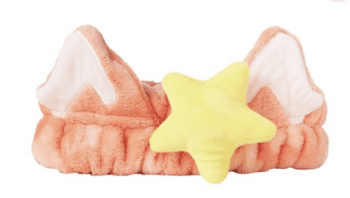 [The Creme Shop] Original_Teddy Plushie Spa Headband - Red Panda