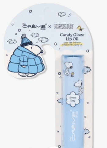 The Creme Shop PEANUTS_Ornament Candy Glaze Lip Oil - Snow Day
