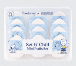 The Creme Peanuts Set&chill Mini Puff Set