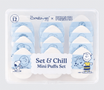 The Creme Peanuts Set&chill Mini Puff Set