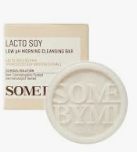 SOMEBYMI	LACTOSOY LOW PH MORNING CLEANSING BAR [90g]
