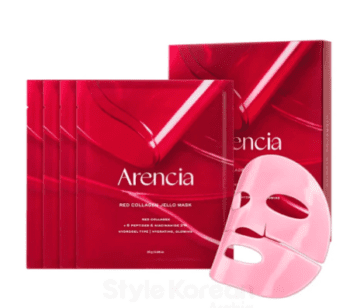 ARENCIA (4EA) Red Collagen Jello Mask 25g