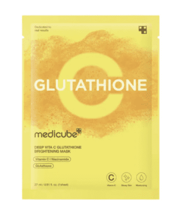 Medicube	[1EA] DEEP VITA C GLUTATHIONE BRIGHTENING MASK