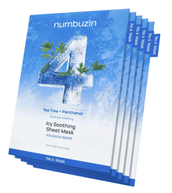 Numbuzin (5ea) No.4 Icy Soothing Sheet Mask