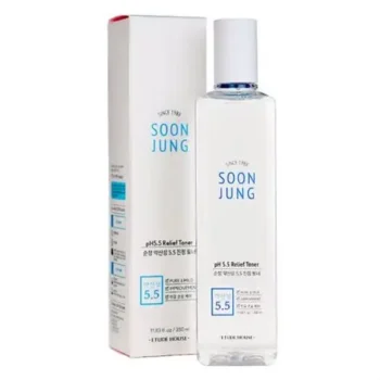 Etude Soon Jung PH 5.5 Relief Toner 350ml (23AD)