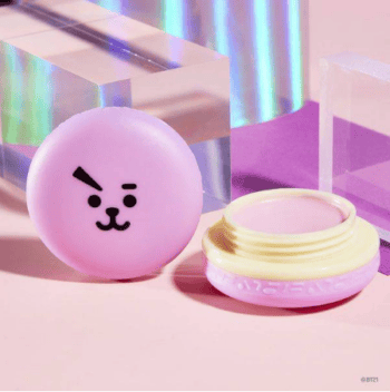 [The Creme Shop] BT21 Macaron Lip Balm Cooky Rose