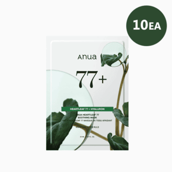 [RENEW] [1EA] HEARTLEAF 77% SOOTHING SHEET MASK