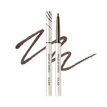 CLIO SHARP SO SIMPLE WATERPROOF PENCIL LINER 004 DARK BROWN