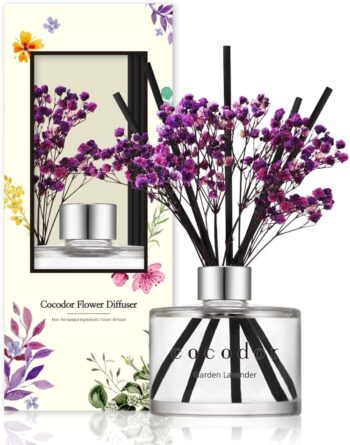 Rose flower diffuser 200ml6.7oz.opkg.Garden Lavender