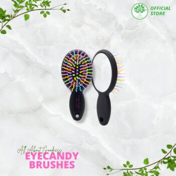 Rainbow volume S brush Mini Black