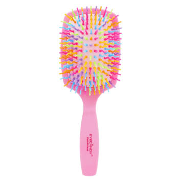 Rainbow volume S paddle brush Neo Pink