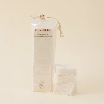 Bleach-free Biodegradable Stretchy 100% Cotton Pads 60ea