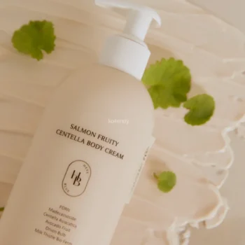 Salmon Fruity Centella Body Cream 300g
